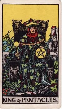 星币国王 King of Pentacles 塔罗牌