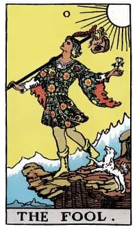 愚者 The Fool 塔罗牌