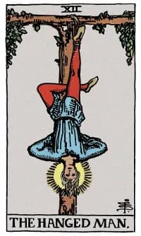 倒吊人 The Hanged Man 塔罗牌